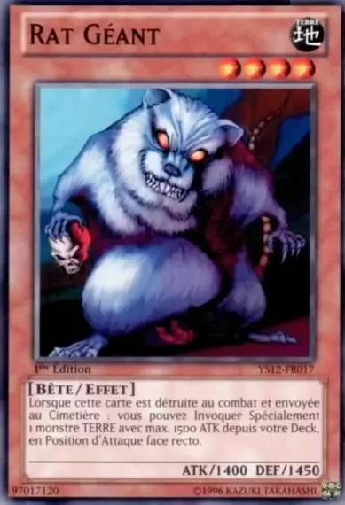 Deck de Démarrage - Symphonie Xyz YS12 - Rat Géant
