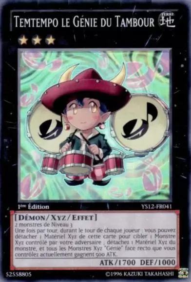 Deck de Démarrage - Symphonie Xyz YS12 - Temtempo Le Génie Du Tambour