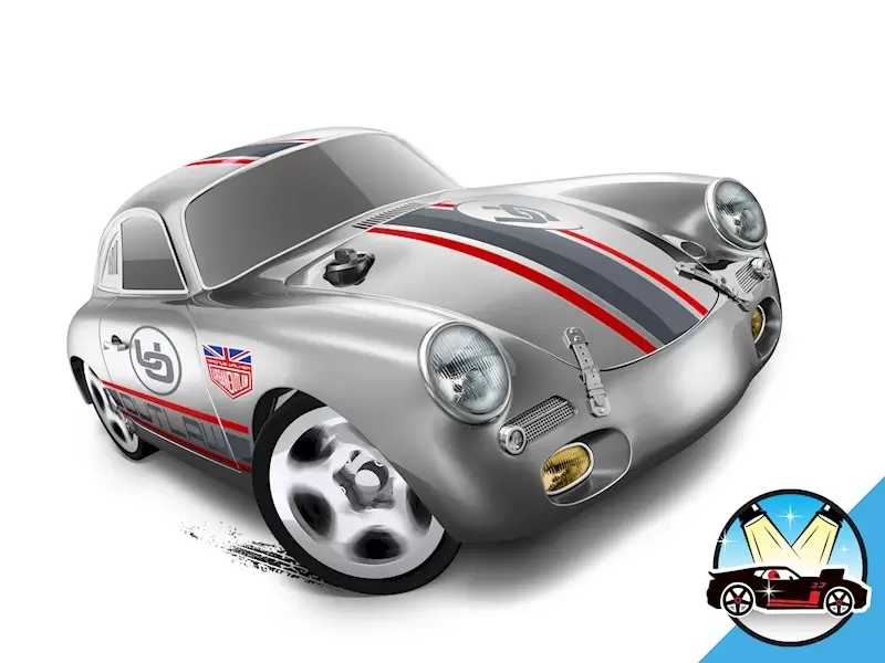 Hot Wheels Classiques - Porsche 356A Outlaw