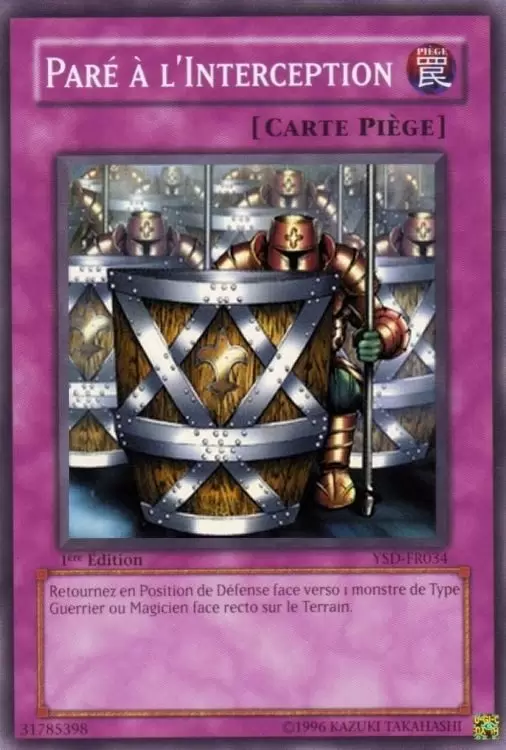 Deck de Démarrage GX YSD - Paré à l\'Interception