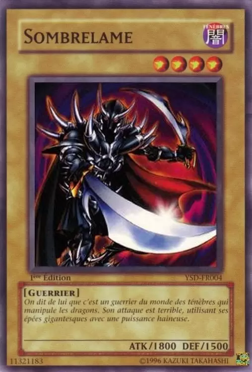 Deck de Démarrage GX YSD - Sombrelame