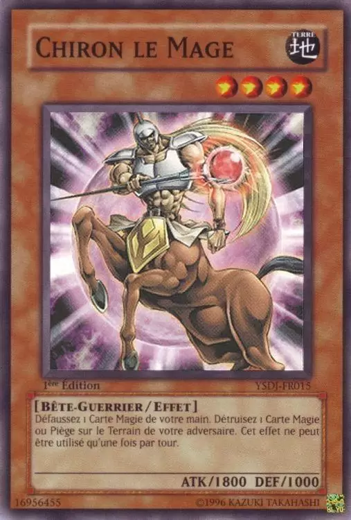 Deck de Démarrage Jaden Yuki YSDJ - Chiron le Mage