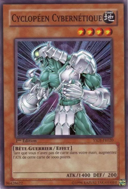 Deck de Démarrage Jaden Yuki YSDJ - Cyclopéen Cybernétique