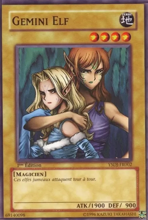 Deck de Démarrage Jaden Yuki YSDJ - Gemini Elf