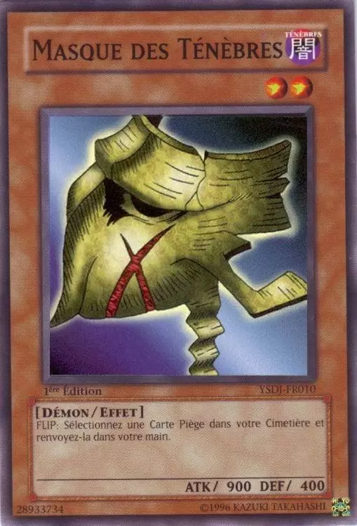 Deck de Démarrage Jaden Yuki YSDJ - Masque des Ténèbres