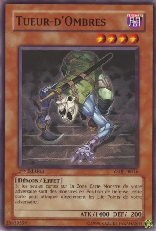 Deck de Démarrage Jaden Yuki YSDJ - Tueur-d’Ombres