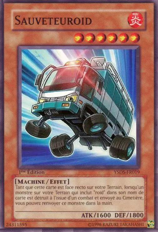 Deck de Démarrage Syrus Truesdale YSDS - Sauveteuroid