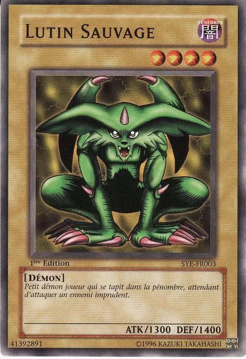 Deck de Démarrage Yugi Evolution SYE - Lutin Sauvage