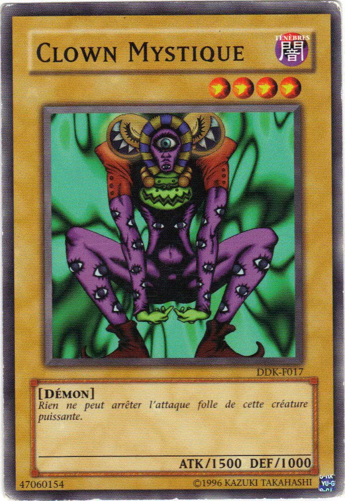Deck de Démarrage Kaiba DDK-F - Clown Mystique
