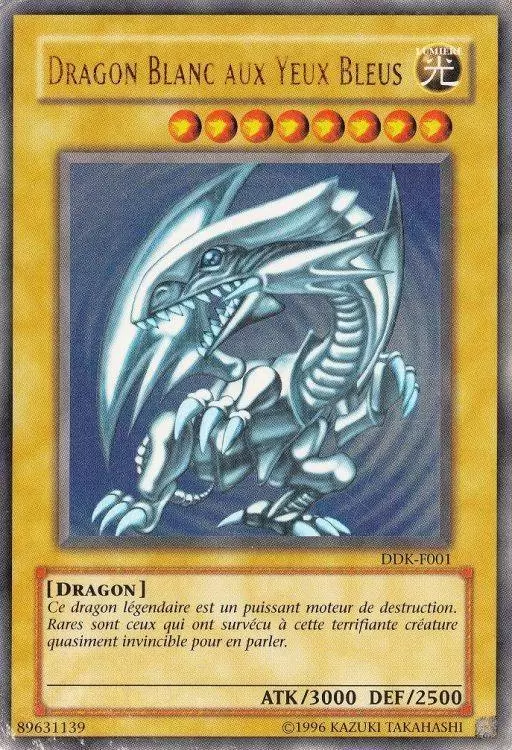 Deck de Démarrage Kaiba DDK-F - Dragon Blanc aux Yeux Bleus