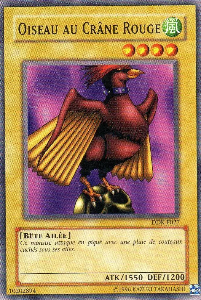 Deck de Démarrage Kaiba DDK-F - Oiseau au Crâne Rouge