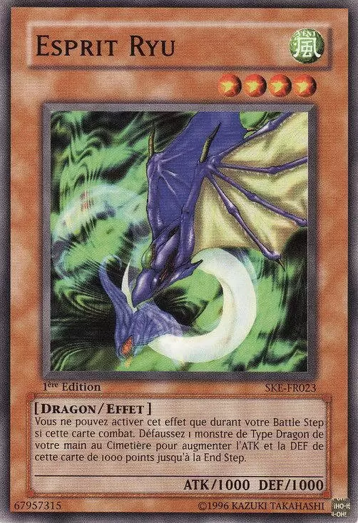 Deck de Démarrage Kaiba Evolution SKE - Esprit Ryu