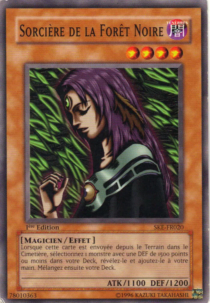 Deck de Démarrage Kaiba Evolution SKE - Sorcière de la Forêt Noire
