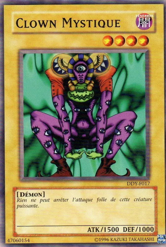 Deck de Démarrage Yugi DDY-F - Clown Mystique