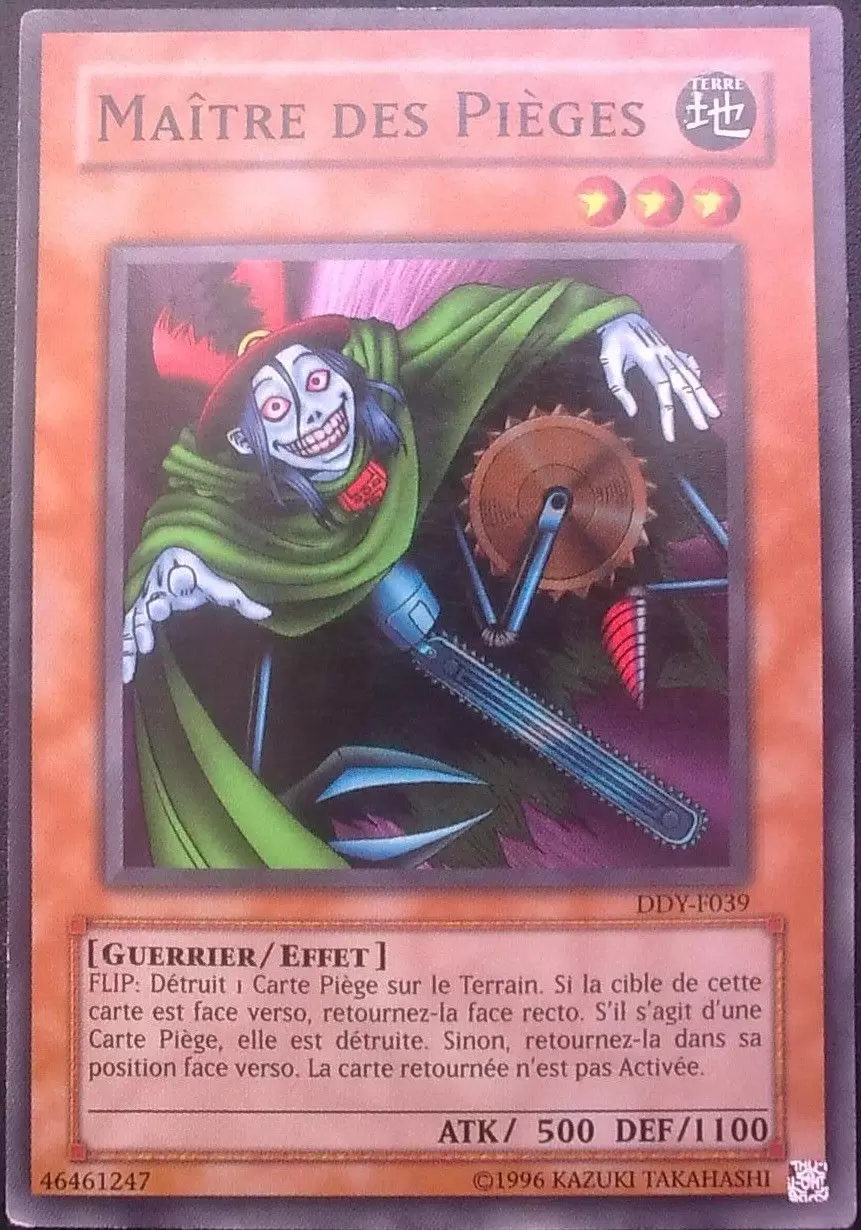 Deck de Démarrage Yugi DDY-F - Maître des Pièges