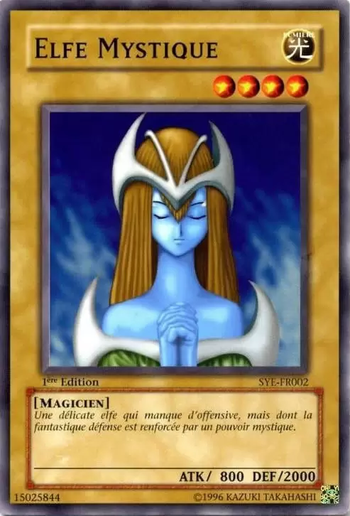 Deck de Démarrage Yugi Evolution SYE - Elfe Mystique