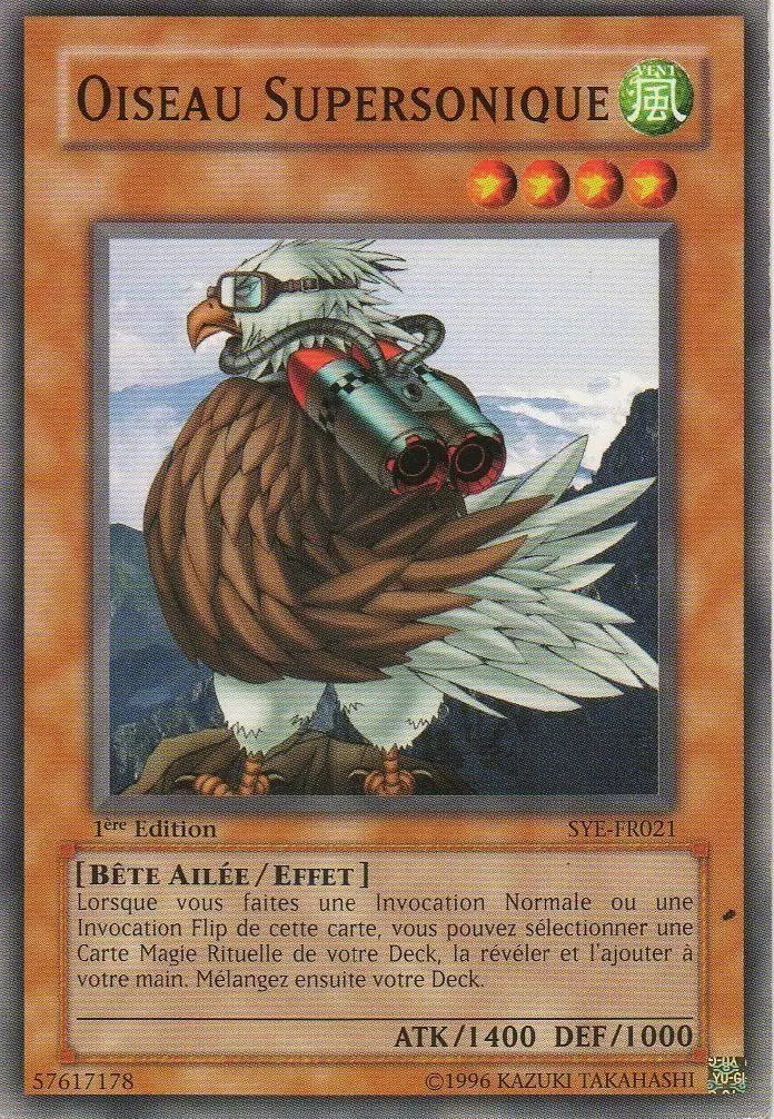 Deck de Démarrage Yugi Evolution SYE - Oiseau Supersonique
