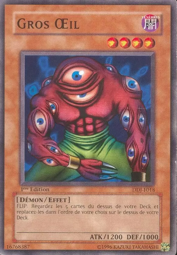 Deck de Démarrage Joey DDJ - Gros Oeil