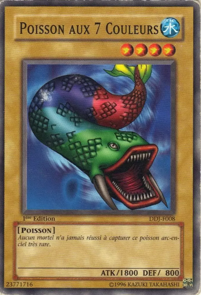 Deck de Démarrage Joey DDJ - Poisson aux 7 Couleurs
