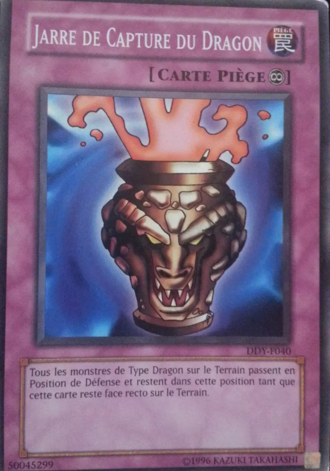 Deck de Démarrage Yugi DDY-F - Jarre de Capture du Dragon