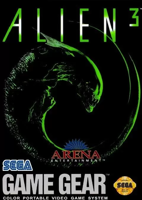 SEGA Game Gear Games - Alien 3