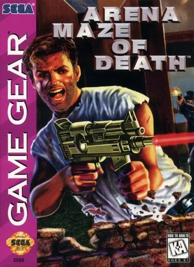 Jeux SEGA Game Gear - Arena: Maze of Death
