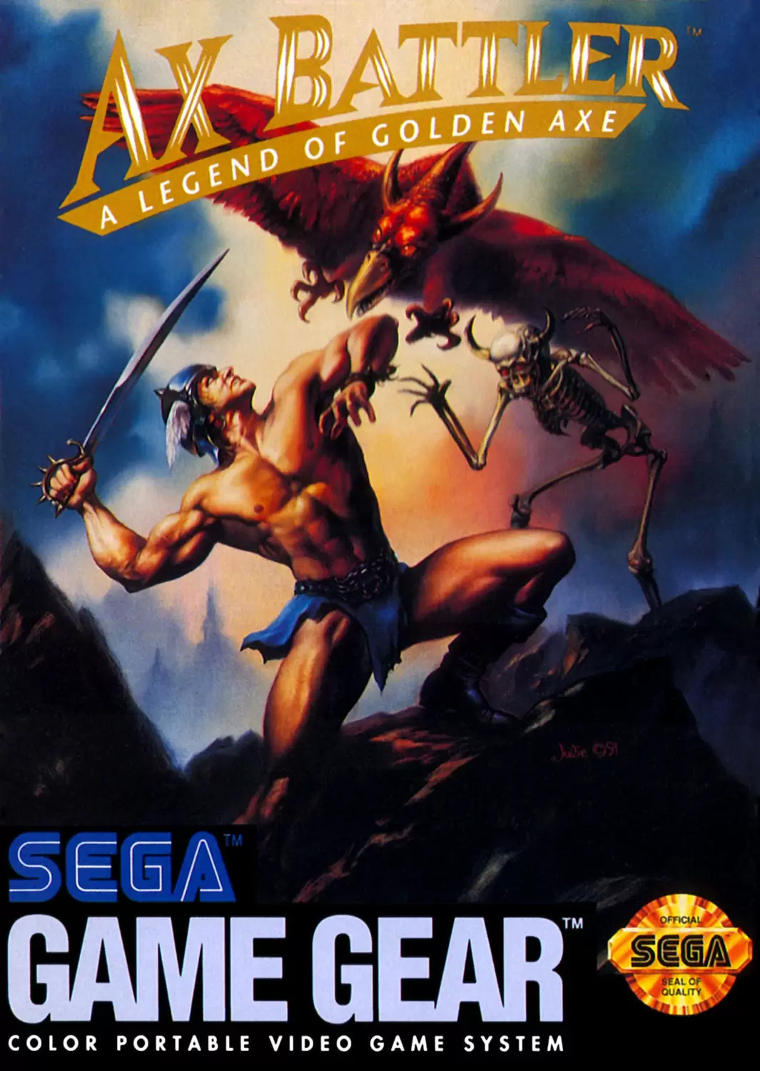 Jeux SEGA Game Gear - Ax Battler: A Legend of Golden Axe