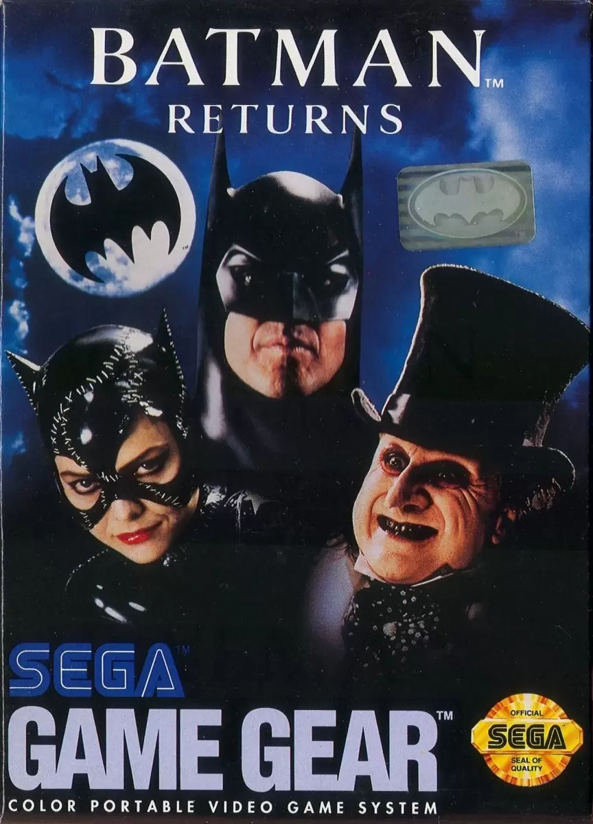 SEGA Game Gear Games - Batman Returns