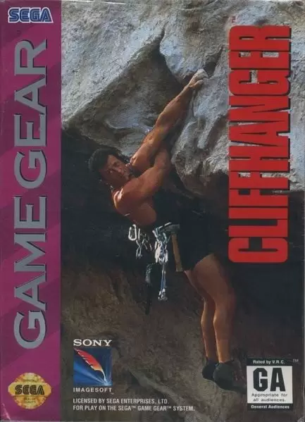 Jeux SEGA Game Gear - Cliffhanger