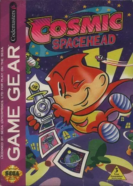 Jeux SEGA Game Gear - Cosmic Spacehead