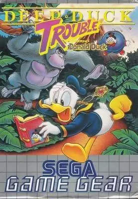 Jeux SEGA Game Gear - Deep Duck Trouble Starring Donald Duck