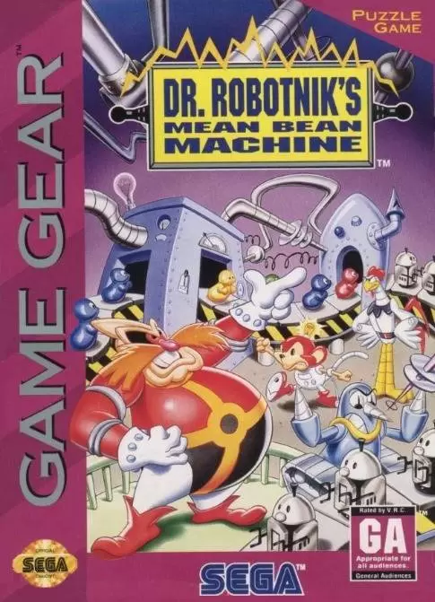 SEGA Game Gear Games - Dr. Robotnik\'s Mean Bean Machine