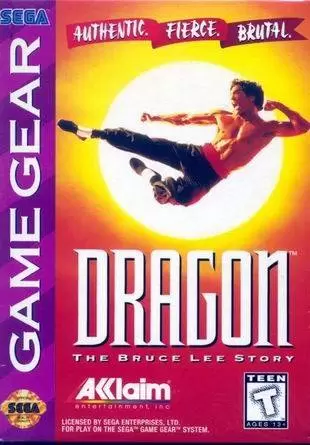Jeux SEGA Game Gear - Dragon: The Bruce Lee Story