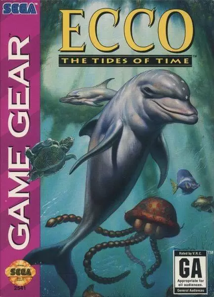 SEGA Game Gear Games - Ecco: The Tides of Time
