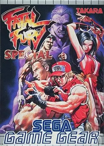 SEGA Game Gear Games - Fatal Fury Special