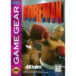 Foreman for Real