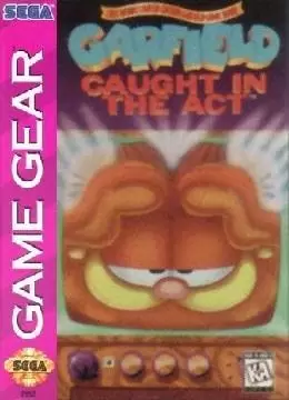 SEGA Game Gear Games - Garfield: Caught in the Act