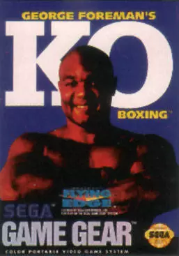 Jeux SEGA Game Gear - George Foreman\'s KO Boxing
