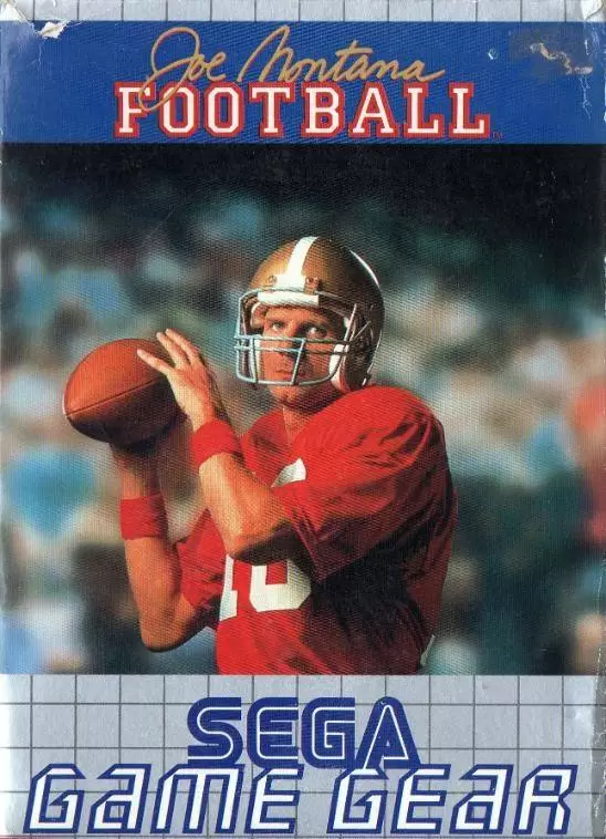 SEGA Game Gear Games - Joe Montana Football