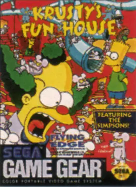 Jeux SEGA Game Gear - Krusty\'s Fun House