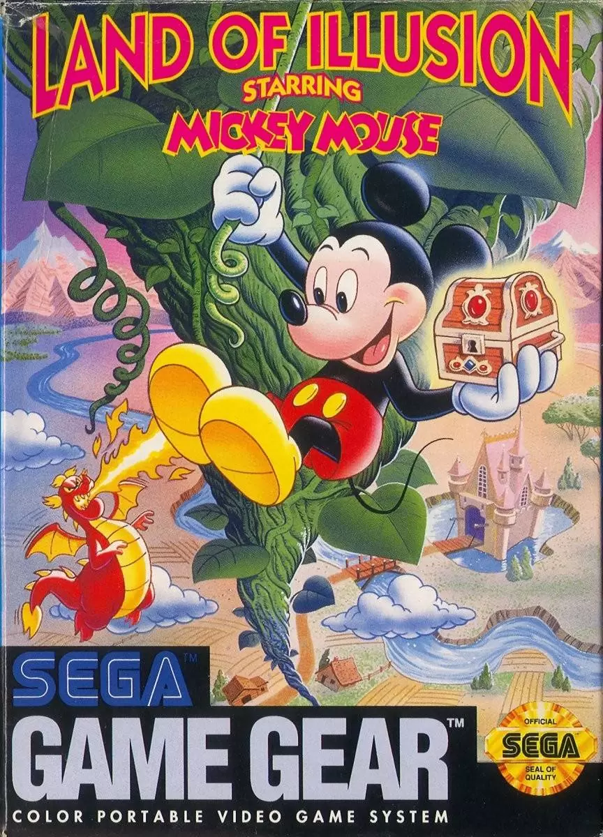 Jeux SEGA Game Gear - Land of Illusion Starring Mickey Mouse