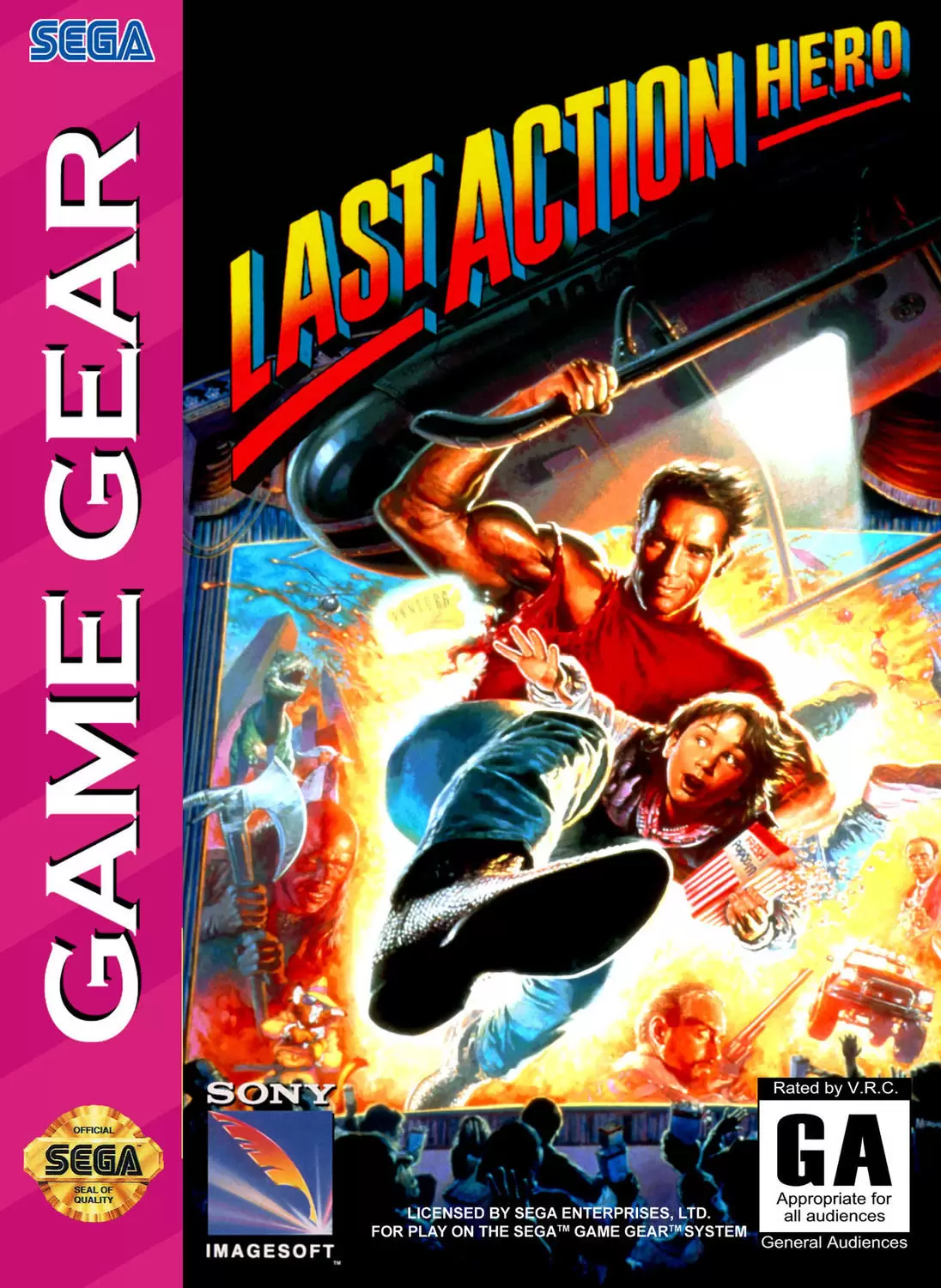 Jeux SEGA Game Gear - Last Action Hero