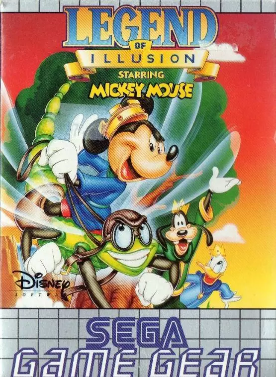 SEGA Game Gear Games - Legend of Illusion Starring Mickey Mouse