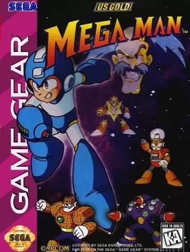 SEGA Game Gear Games - Mega Man