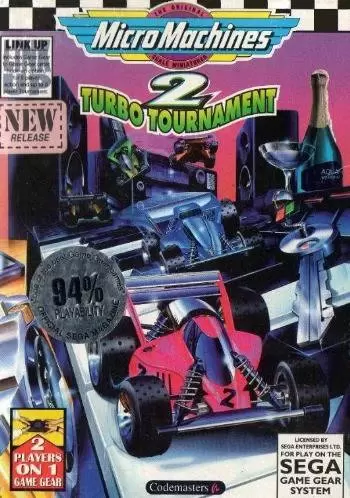 SEGA Game Gear Games - Micro Machines 2: Turbo Tournament