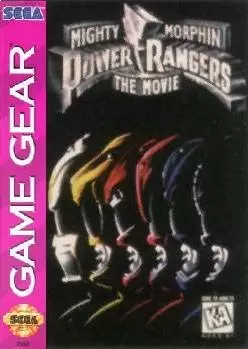 Jeux SEGA Game Gear - Mighty Morphin Power Rangers: The Movie