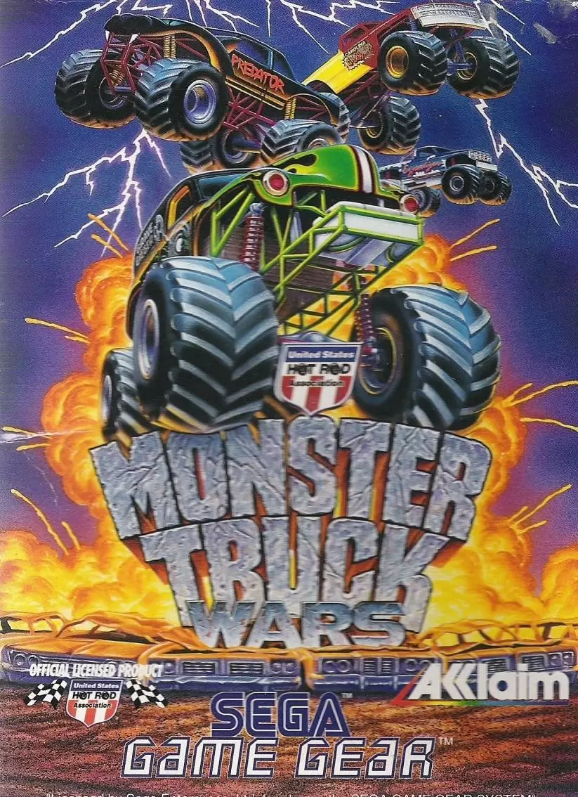 EUR - European Gamegear Games - Monster Truck Wars