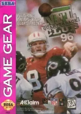 SEGA Game Gear Games - NFL Quarterback Club \'96