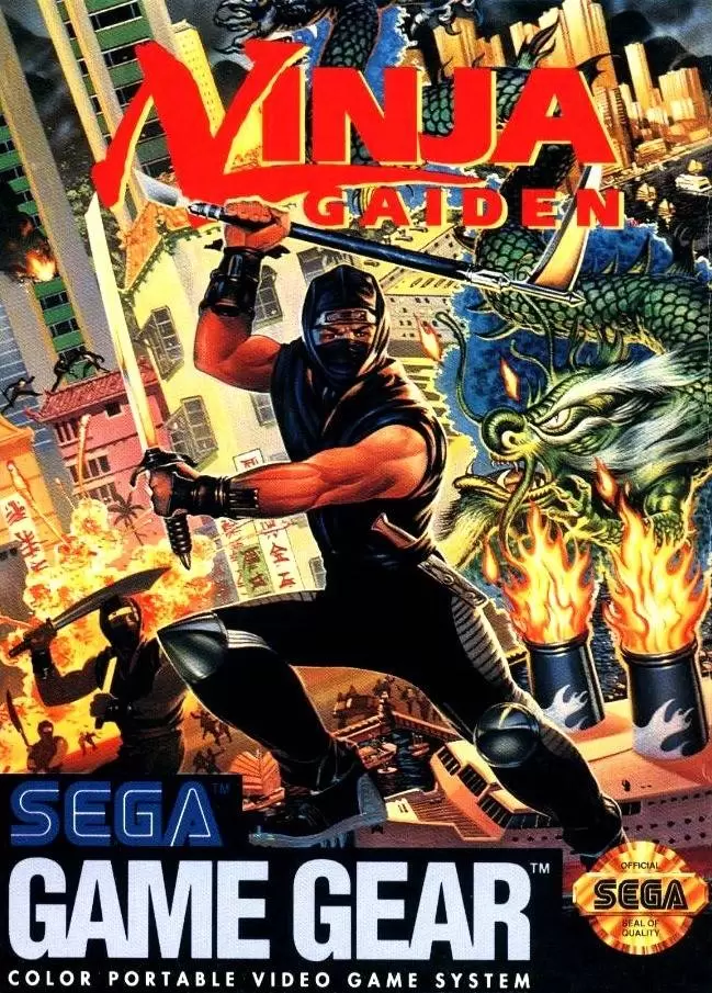 SEGA Game Gear Games - Ninja Gaiden