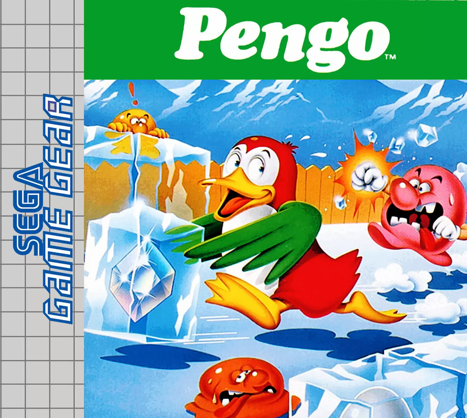 Jeux SEGA Game Gear - Pengo
